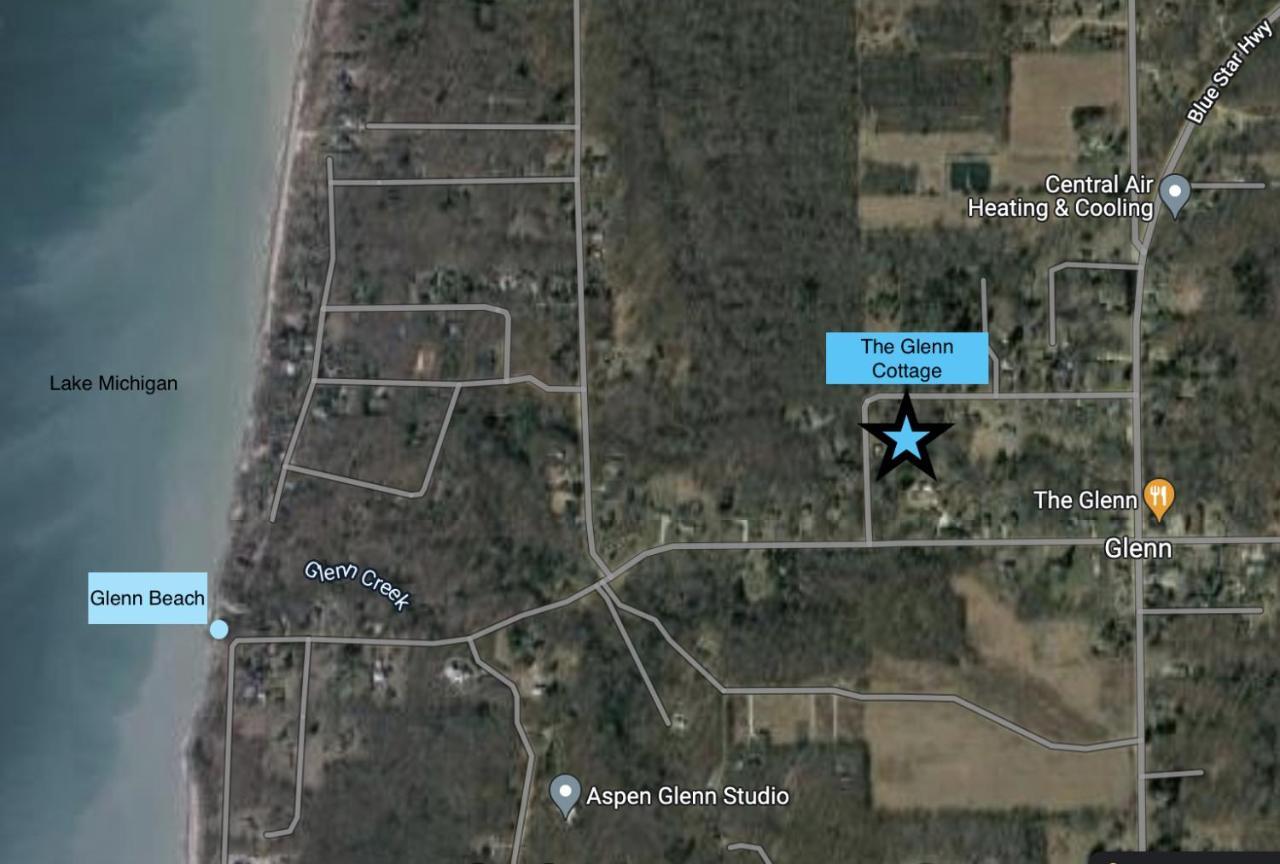 The Charming Glenn Cottage! Walk To Lake Michigan! Fennville ภายนอก รูปภาพ